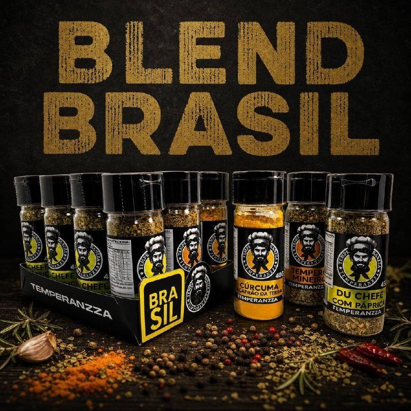 Blend Brasil — caixa display Temperanzza