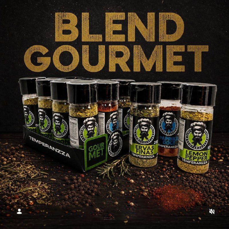 Blend Gourmet — caixa display Temperanzza