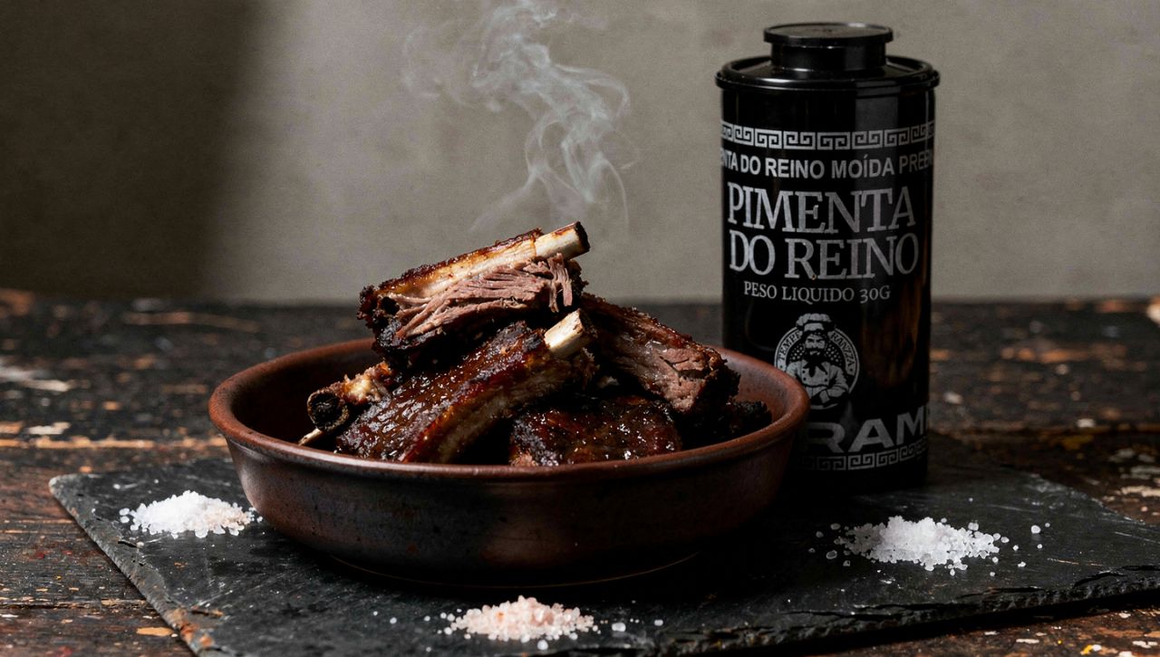 Costela bovina com Pimenta-do-Reino Premium Black