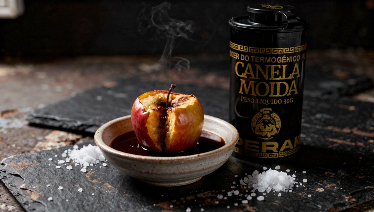 Maçã assada com Canela Premium Black