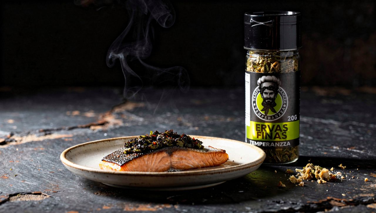 Salmão em crosta de Ervas Finas