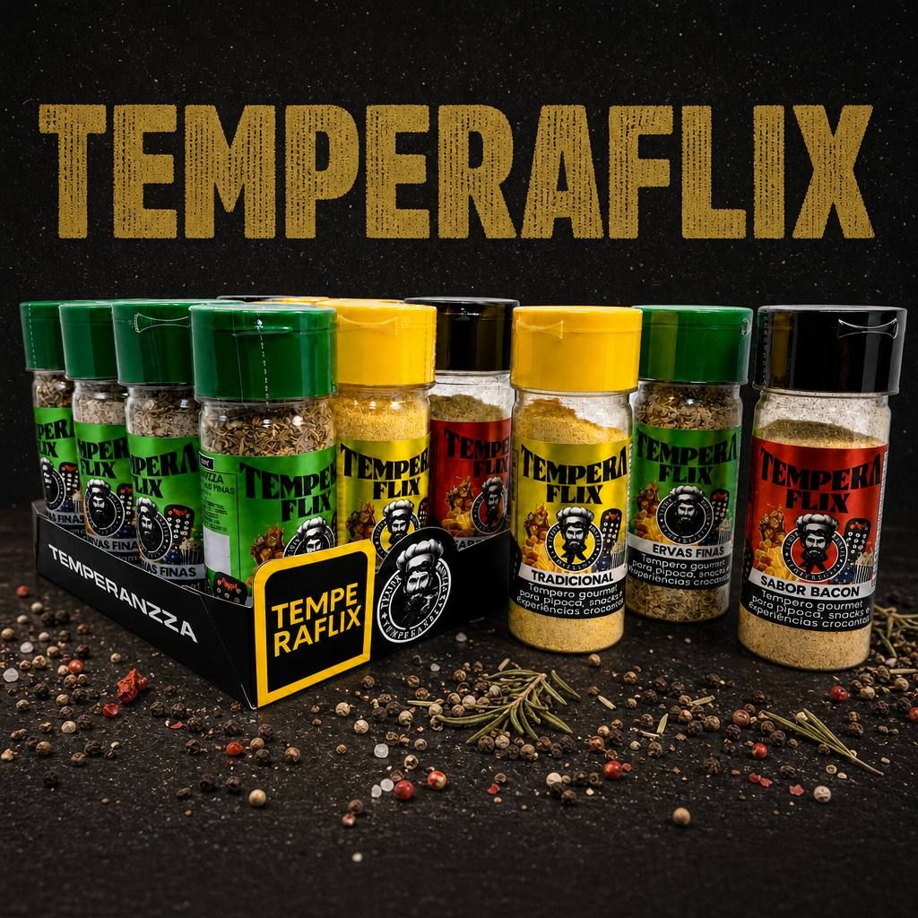 Blend Temperaflix — caixa display Temperanzza
