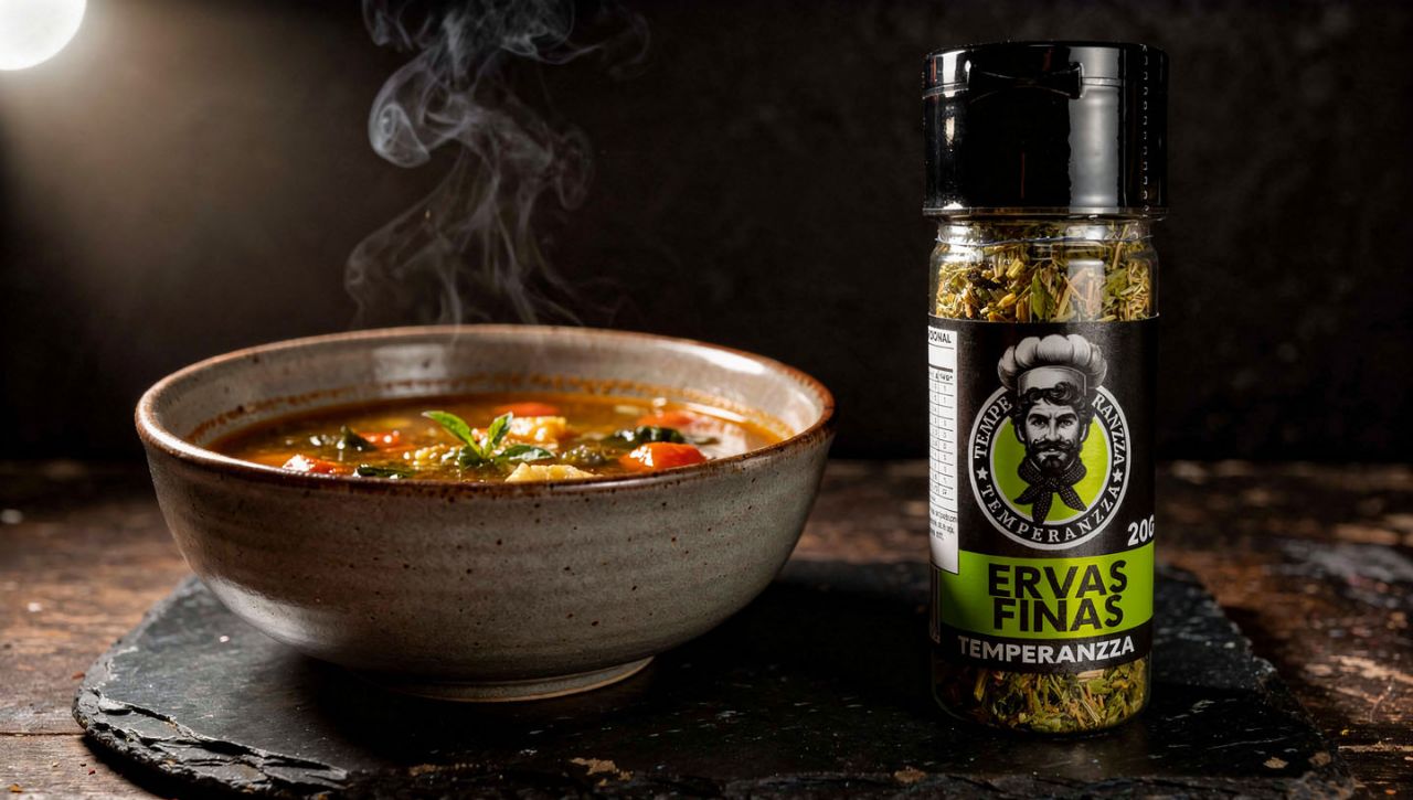Sopa de legumes com Ervas Finas